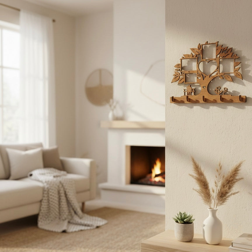 Geschenk Valentinstag Lieblingsmomente – Schlüsselbrett mit Herz