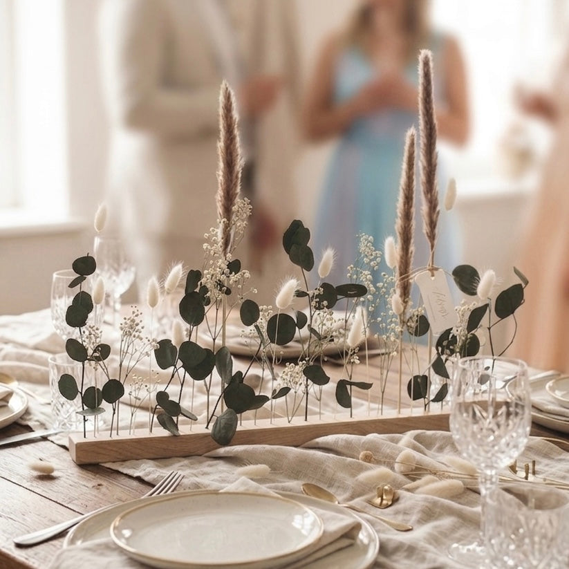 FlowerBar® „Fernweh“ – moderne Flowerbar® für Hochzeiten & stilvolle Tafeln