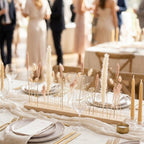 FlowerBar® „Zuckerwatte“ – moderne Flowerbar® Tischdekoration für Hochzeiten & stilvolle Tafeln