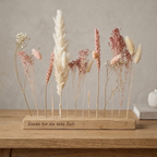 Personalisiertes Abschiedsgeschenk - gravierte FlowerBar "Zuckerwatte"
