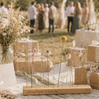 Personalisiertes Hochzeitsgeschenk - FlowerBar "Sommerwiese" mit Gravur