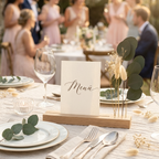 FlowerBar® Memories "Fernweh" - florale Kartenhalterung mit Trockenblumen