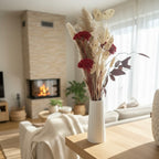 Geschenkset - Besinnlichkeit inkl. handgegossener Raysin-Vase