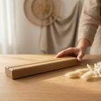 FlowerBar® Memories Holzleiste – Karten- & Trockenblumenhalter