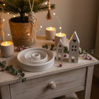 Handmade Adventslicht-Set mit Kerze