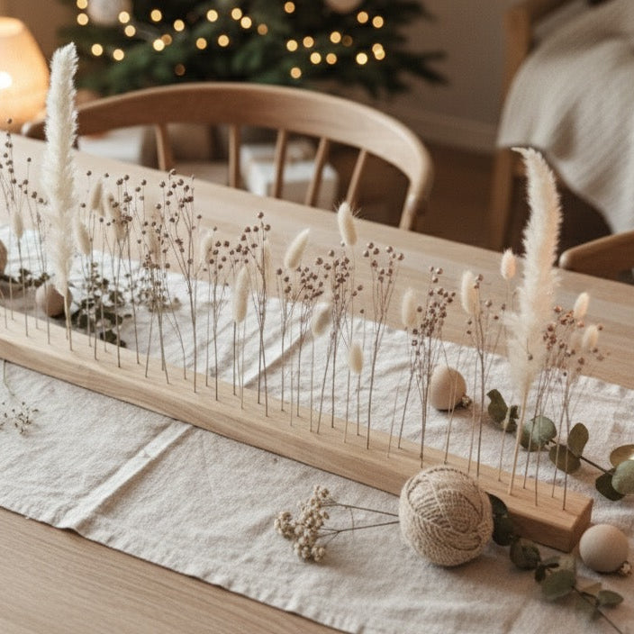 FlowerBar® Schneehase - Sanftes weiß und Silberglanz