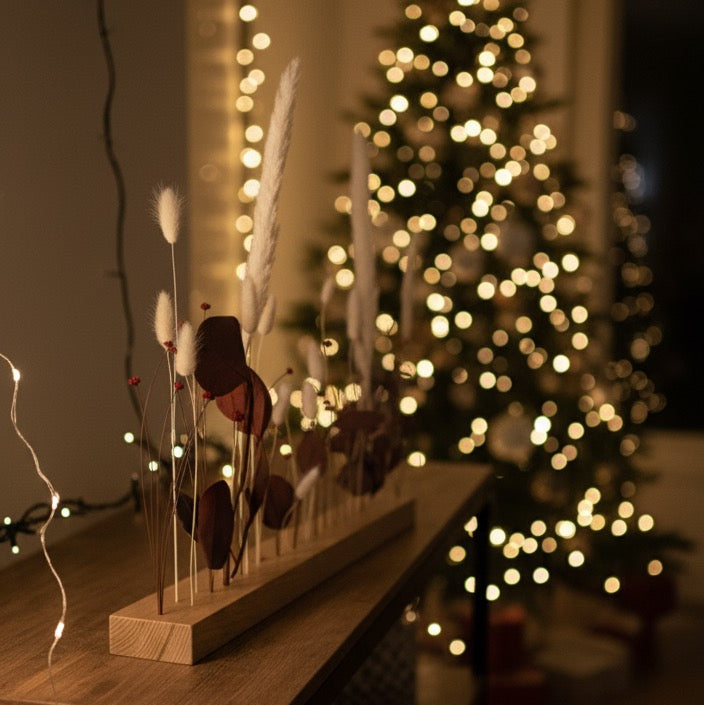 FlowerBar® "Besinnlichkeit" - Warme Rottöne und schlichtes weiß