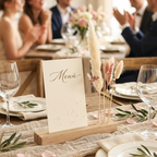 FlowerBar® Memories "Zuckerwatte" - florale Kartenhalterung mit Trockenblumen