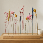 Personalisiertes Abschiedsgeschenk - FlowerBar "Blumenwiese" mit Gravur