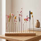 Personalisiertes Abschiedsgeschenk - FlowerBar "Blumenwiese" mit Gravur