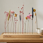 Personalisiertes Abschiedsgeschenk - FlowerBar "Blumenwiese" mit Gravur