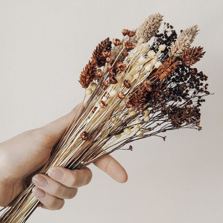 Tauschpaket Blumen Flowerbar® "Gold Richtig" Trockenblumen haltbar