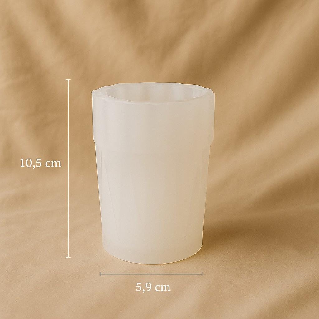 Silikonformen für Vasen – Kollektion Lichtkörper - DIY Gießformen aus Silikon für Kreativbeton, Harz oder Gießmasse