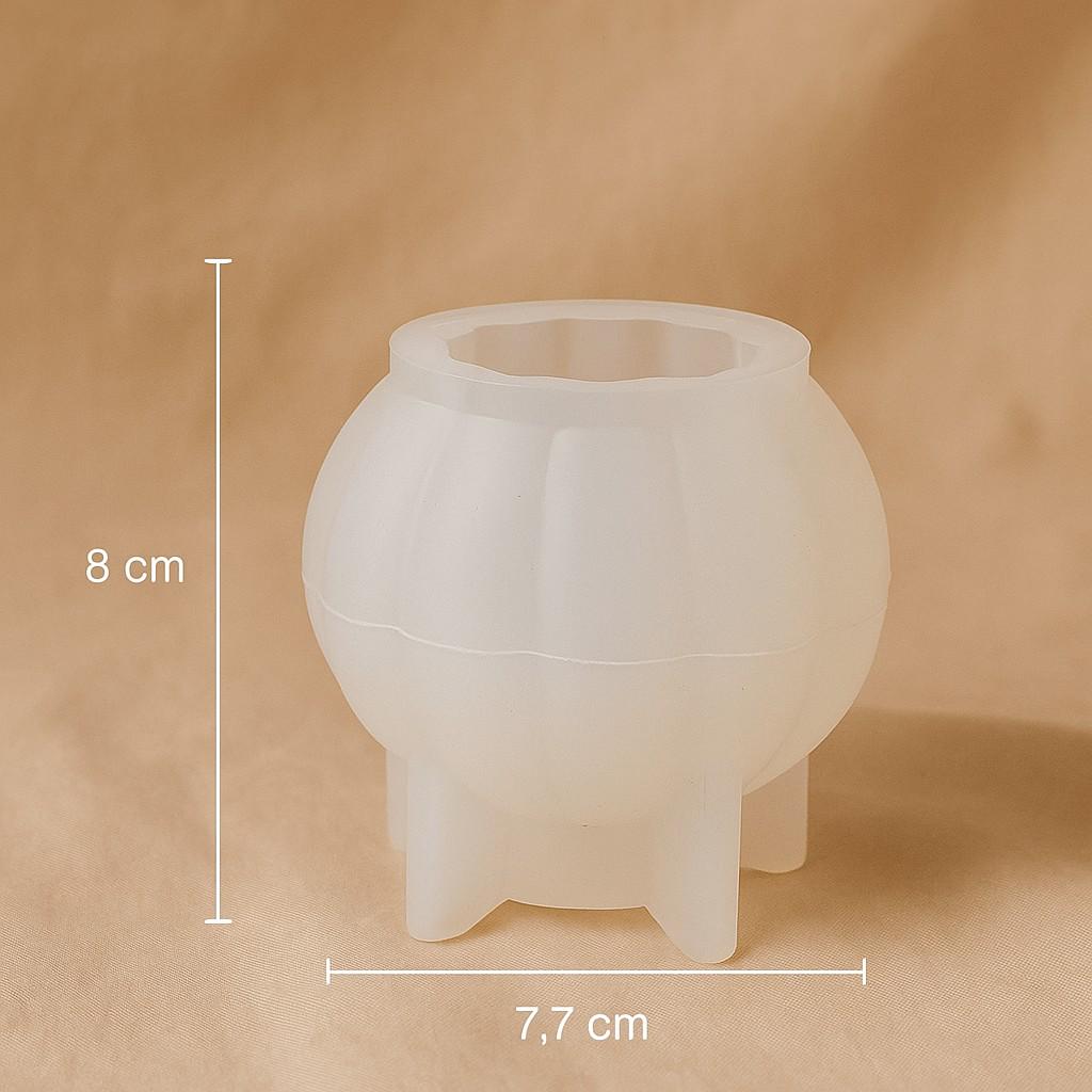 Silikonformen für Vasen – Kollektion Mondformen - DIY Gießformen aus Silikon für Kreativbeton, Harz oder Gießmasse