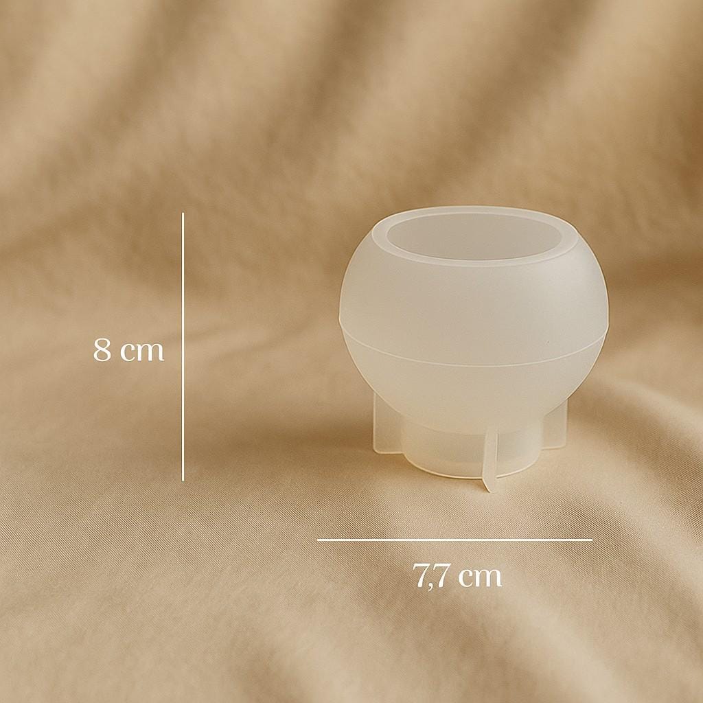 Silikonformen für Vasen – Kollektion Mondformen - DIY Gießformen aus Silikon für Kreativbeton, Harz oder Gießmasse