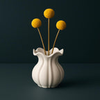 Silikonform Blütenhauch – DIY Vase selber gießen - Gießform aus Silikon für Kreativbeton, Gießmasse oder Harz