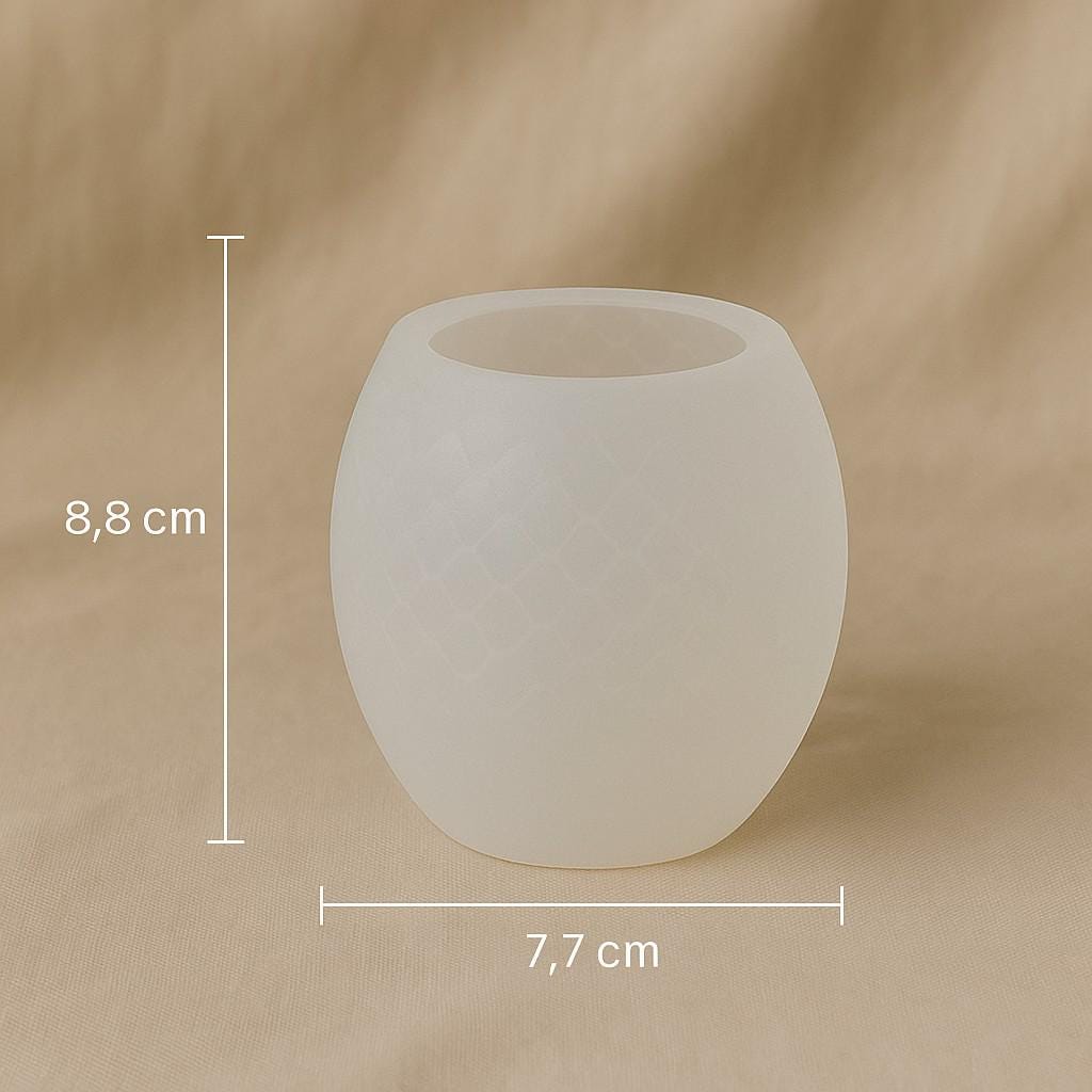 Silikonform „Blätterspiel“ – DIY Gießform aus Silikon für Vasen - Für Kreativbeton, Harz oder Gießmasse