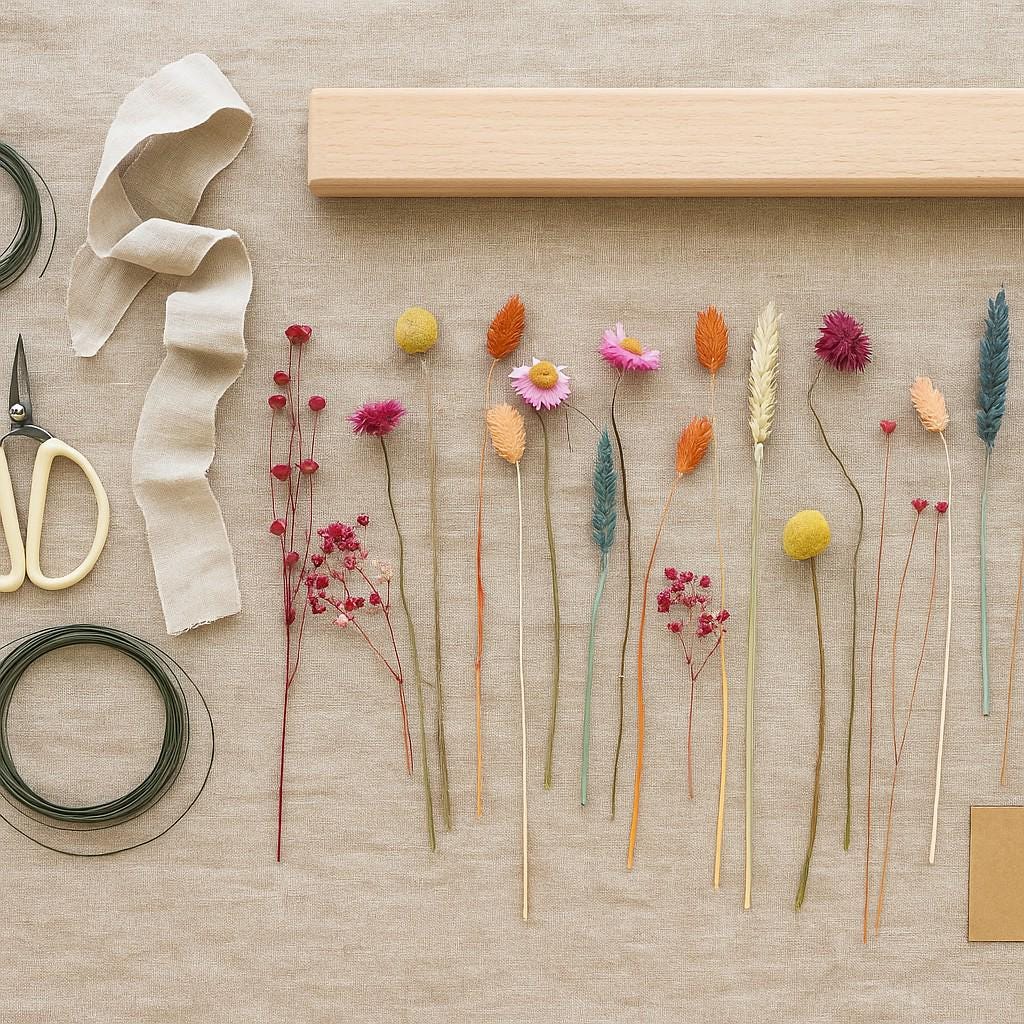 Trockenblumen Set – Überraschungstüte für DIY-Deko & Mini-Vasen