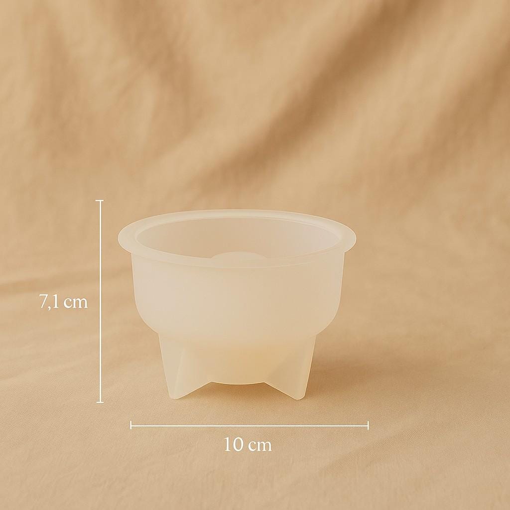Silikonformen für Vasen – Kollektion Naturform - DIY Gießformen aus Silikon für Kreativbeton, Harz oder Gießmasse