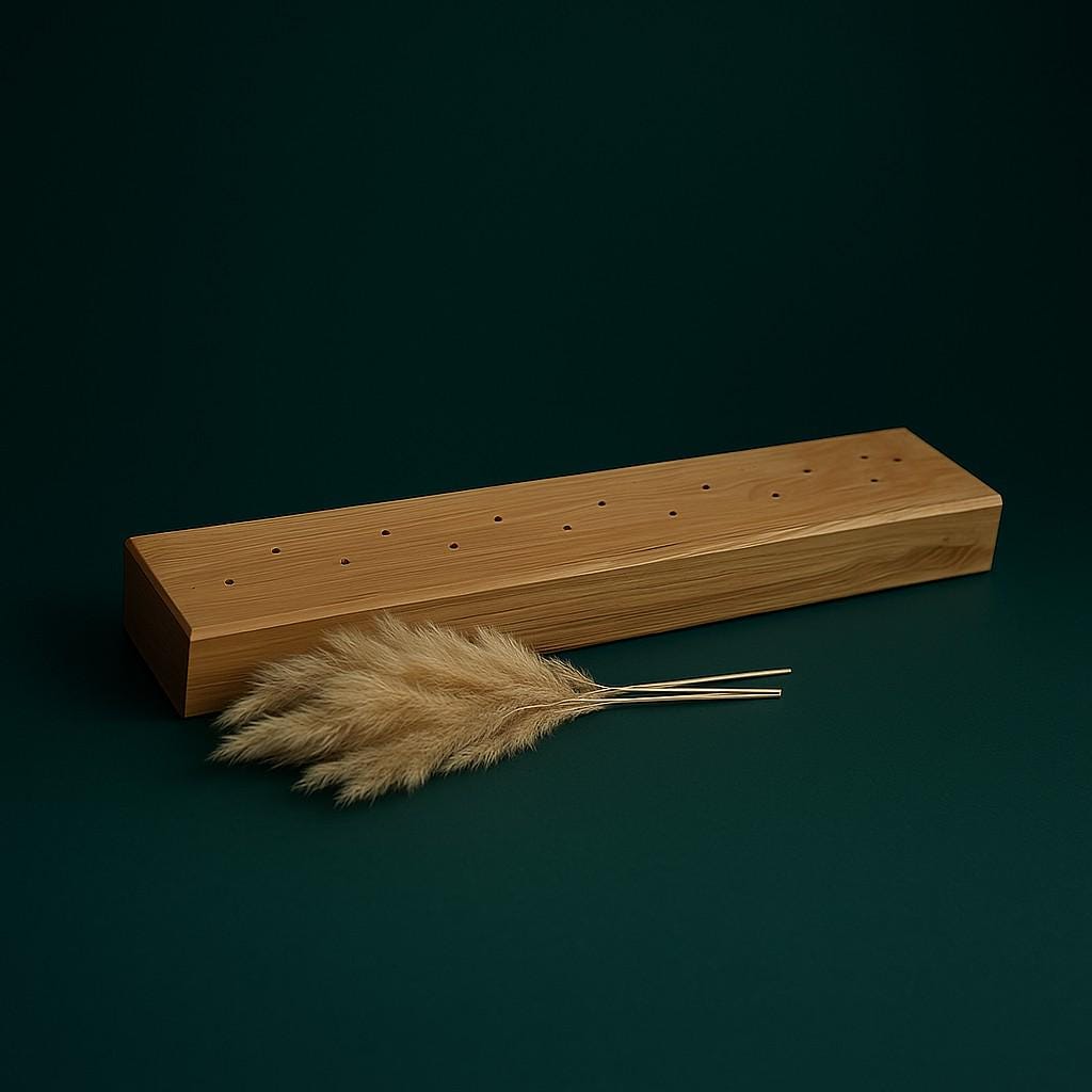 DIY FlowerBar® Holzleiste für Trockenblumen Dekoration, Geschenkidee, minimalistisch
