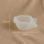 Silikonform Vase "Meerlicht" – Gießform Wellenform für Jesmonite, Raysin, Beton – DIY Vase organisch maritim“