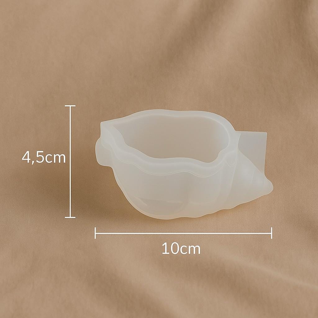 Silikonform Vase "Meerlicht" – Gießform Wellenform für Jesmonite, Raysin, Beton – DIY Vase organisch maritim“