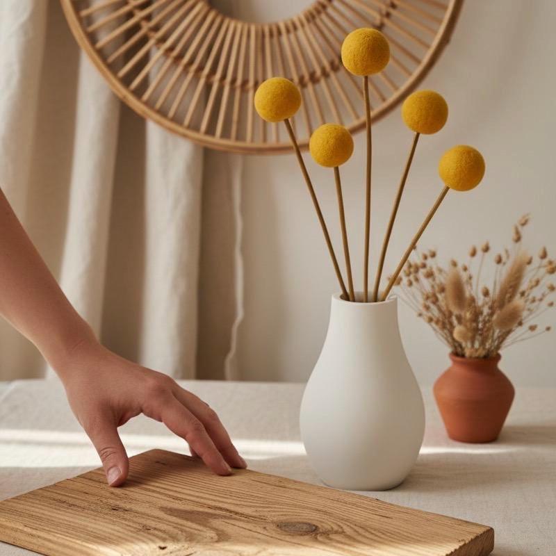 Silikonform „Morgenruhe“ – DIY Gießform aus Silikon für Kreativbeton, Harz oder Gießmasse