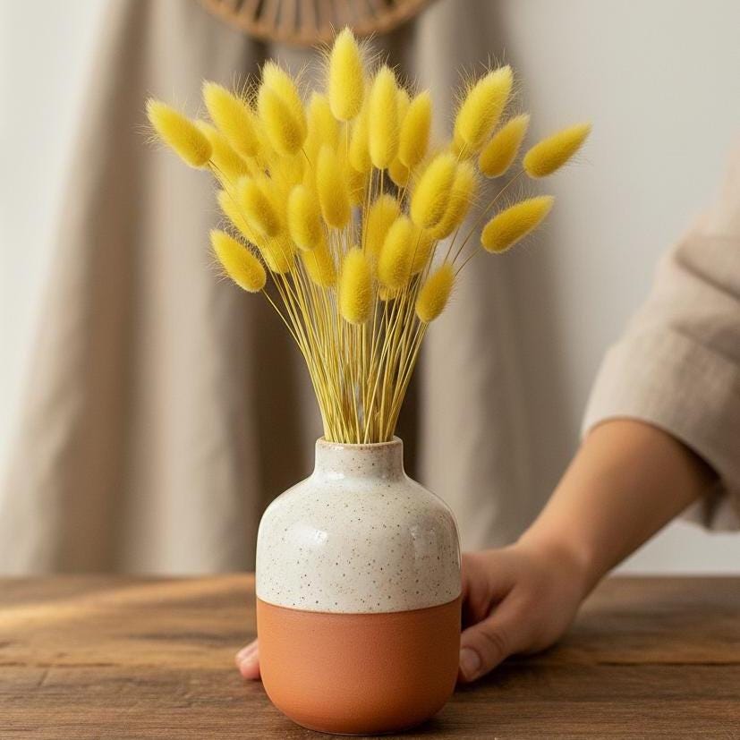 Trockenblumen Gelb | Glixia, Lona, Phalaris & Lagurus | Deko, FlowerBar, Hochzeit und DIY“