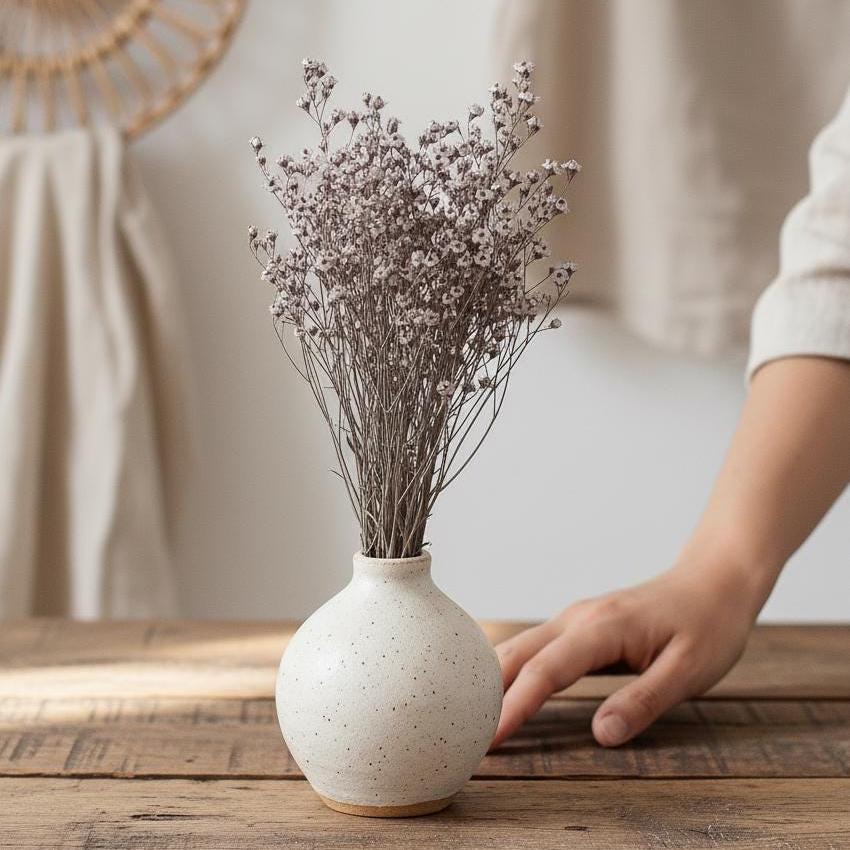 Trockenblumen Lila | Phalaris, Glixia, Broom & Lagurus | Deko, Hochzeit, FLowerBar und DIY