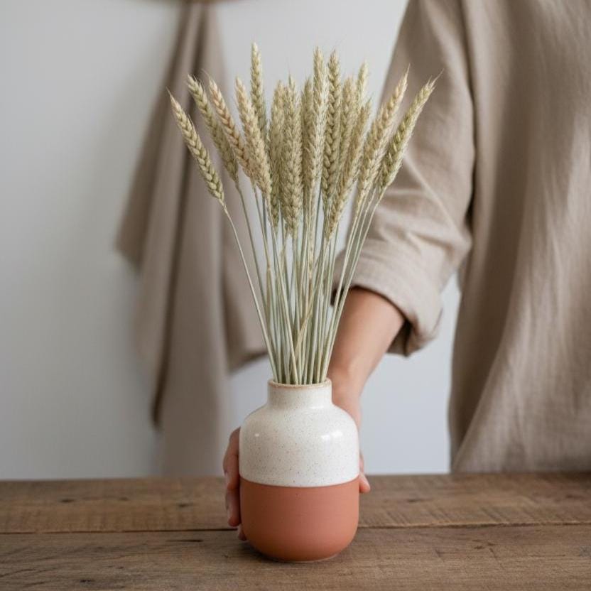 Trockenblumen grün | Glixia, Schleierkraut, Phalaris, Eukalyptus, Weizen | Deko, FlowerBar, Hochzeit & DIY