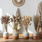 Trockenblumen Natur | Lagurus, kleines Pampas, Mohnkapseln, Lino | Deko, Hochzeit, FlowerBar und DIY