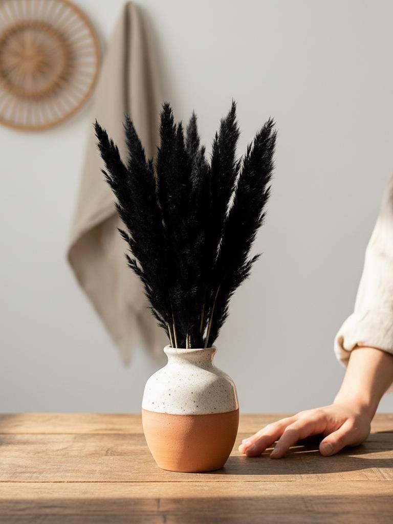 Trockenblumen schwarz | Broom, Weizen, Phalaris, Glixia | Deko, FlowerBar, Hochzeit & DIY