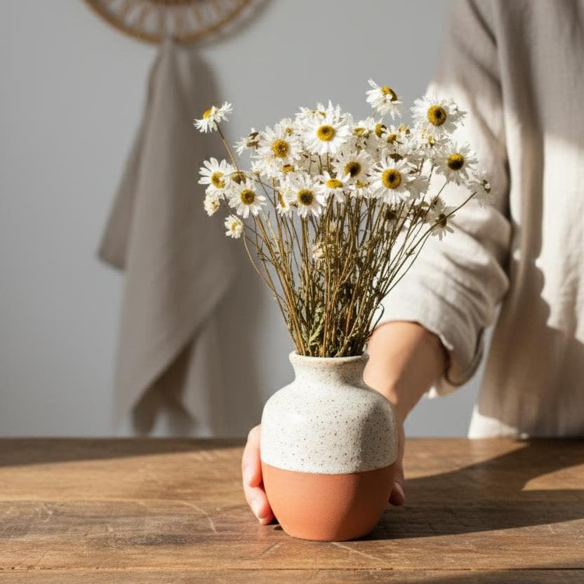 Trockenblumen Weiß | Lino, Statice, Lunaria, Lagurus, Phalaris, Acroclinium, Hafer & Baumwolle | Deko, FlowerBar, Hochzeit und DIY