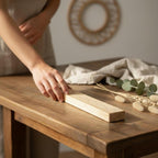 DIY FlowerBar® Holzleiste für Trockenblumen Dekoration, Geschenkidee, minimalistisch