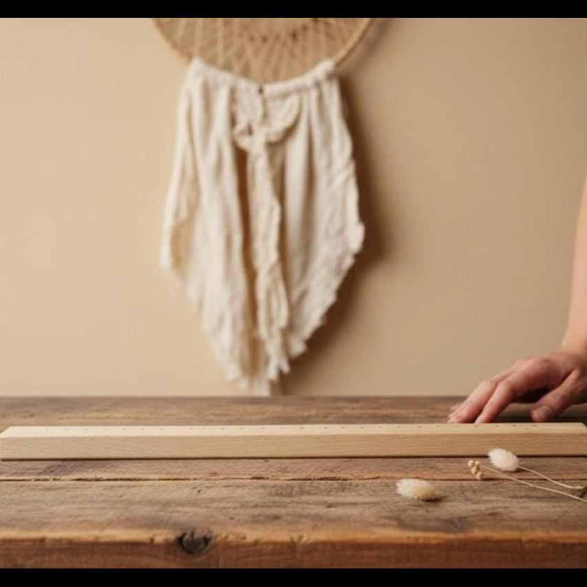 DIY FlowerBar® Holzleiste für Trockenblumen Dekoration, Geschenkidee, minimalistisch