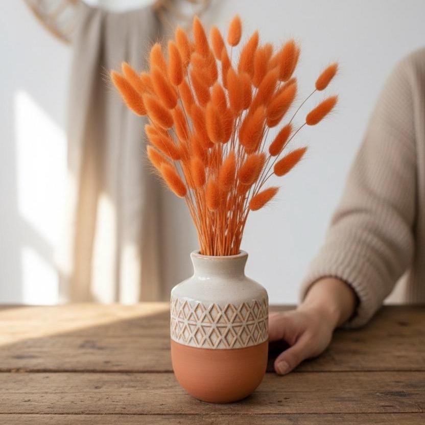 Trockenblumen orange | Glixia, Phalaris & Lagurus | Deko, FlowerBar, Hochzeit und DIY“