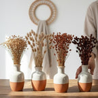 Trockenblumen braun | Glixia, Broom, Phalaris, Palmblatt, Weizen | Deko, FlowerBar, Hochzeit & DIY