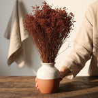 Trockenblumen braun | Glixia, Broom, Phalaris, Palmblatt, Weizen | Deko, FlowerBar, Hochzeit & DIY