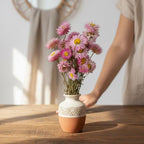 Trockenblumen rosa | Broom, Weizen, Phalaris, Acroclinium | Deko, FlowerBar, Hochzeit & DIY