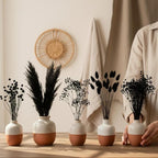 Trockenblumen schwarz | Broom, Weizen, Phalaris, Glixia | Deko, FlowerBar, Hochzeit & DIY