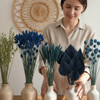 Trockenblumen blau kaufen | Weizen, Phalaris, Hafer | Deko, FlowerBar & DIY